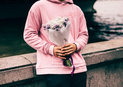Flowers bouquet hoodie