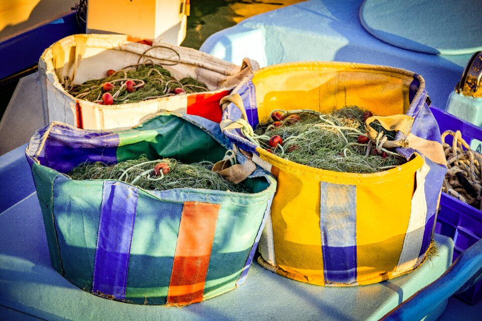Fishnet fishing traditional