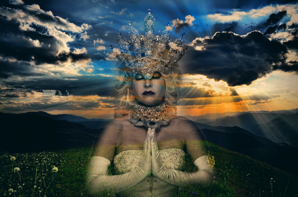 Bride woman fantasy
