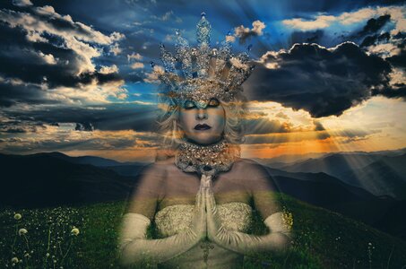 Bride woman fantasy