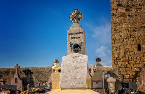 France old cemetery soldiers