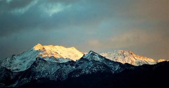 Mountain landscape alpine