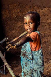 Turkana kid africa photo