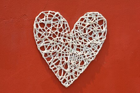 Heart decoration shape photo