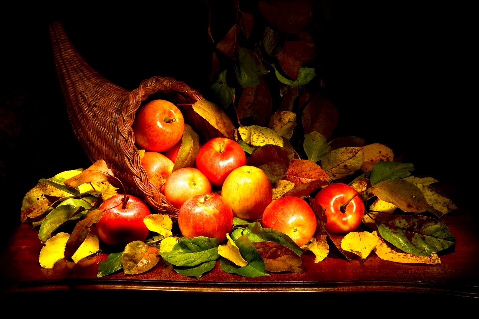 Red yellow still life