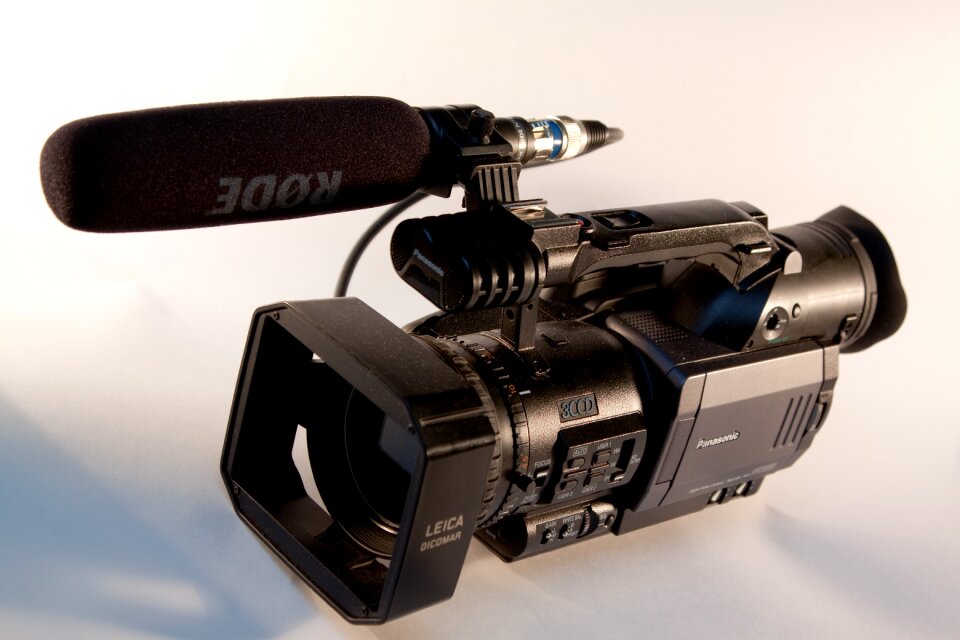 Panasonic video camera microphone