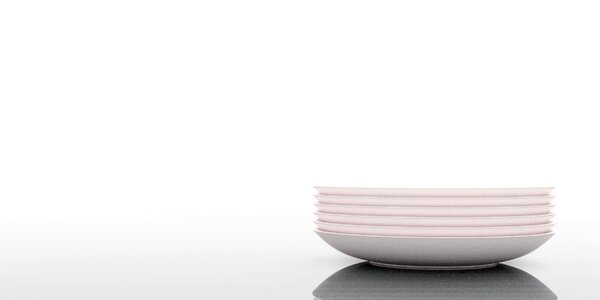 Modern tableware background