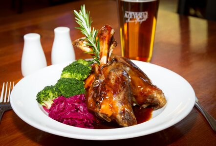 Dinner restaurant cuisine