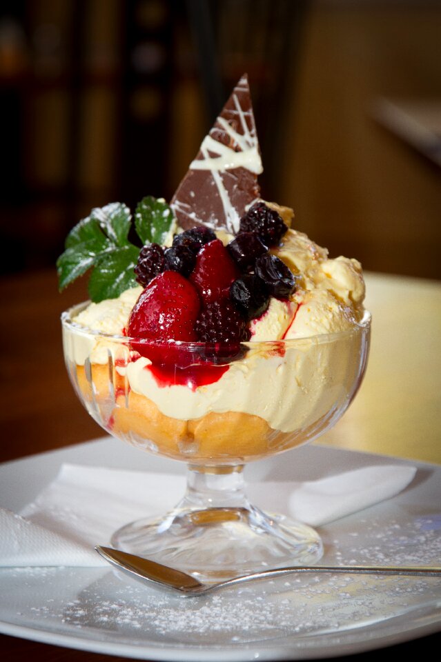 Delicious cream chocolate