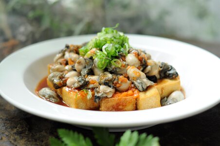 Seafood taiwan cuisine oyster
