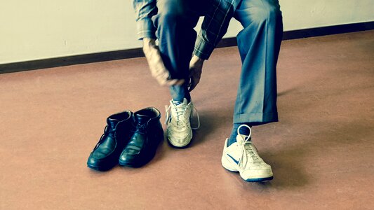 Sport exercise leather