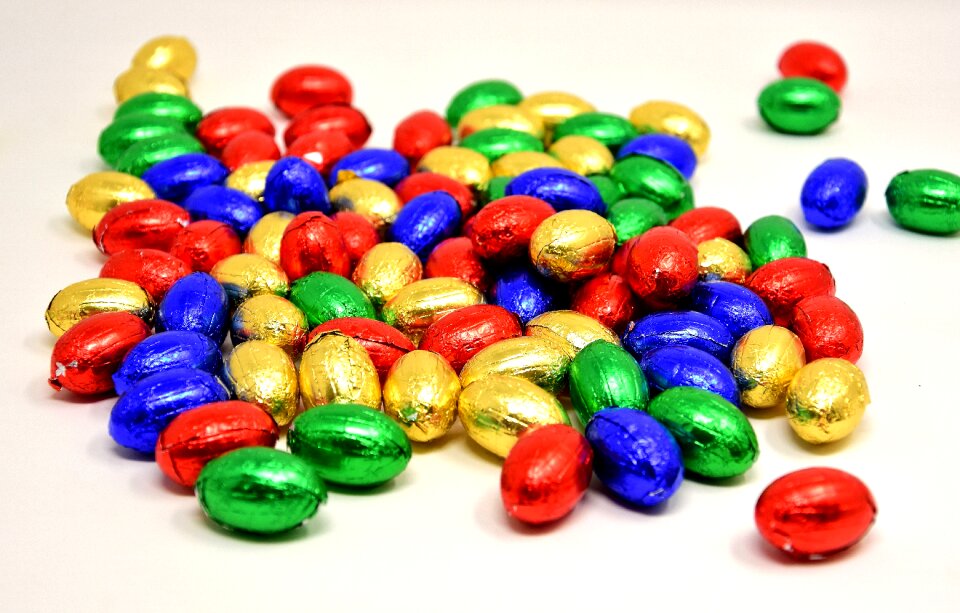 Easter eggs egg color
