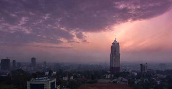 Nairobi landscape cityscape