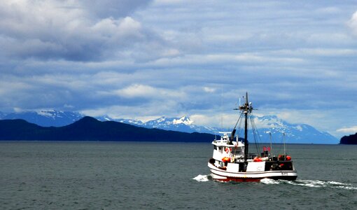 Fishing boats landscape vacation
