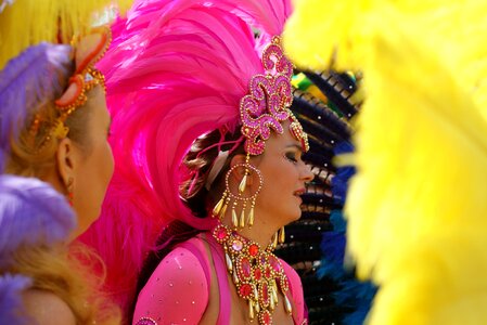 Carnival colorful cheerful