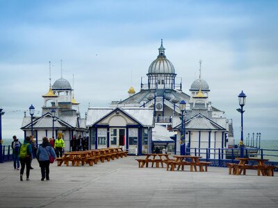 Sky architecture pier