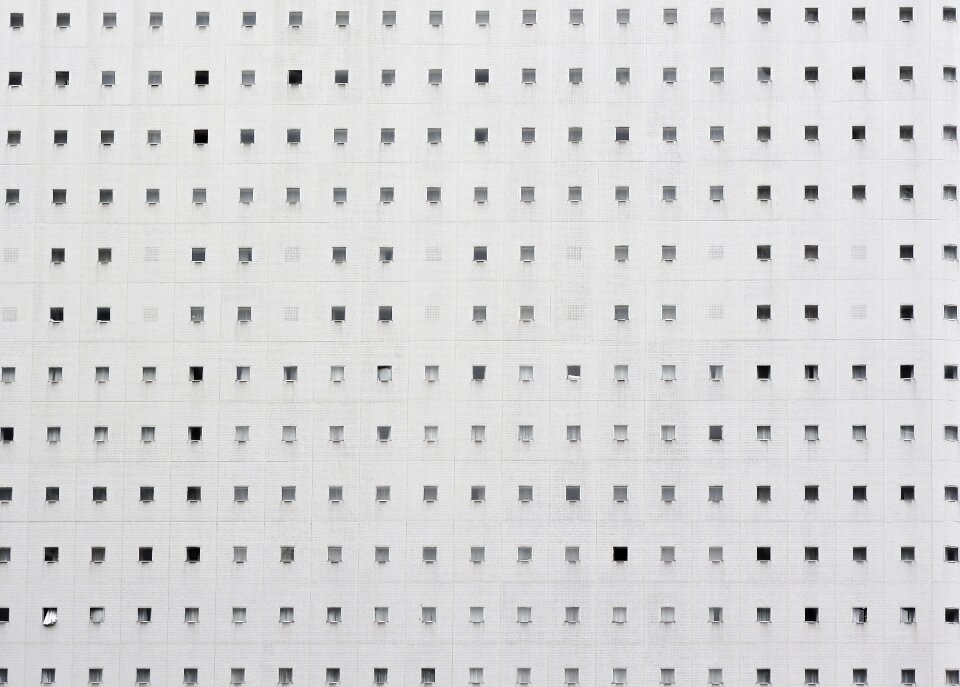 Building wall window
