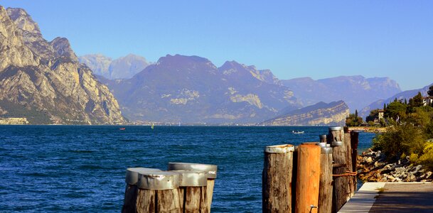 Mountain garda italy