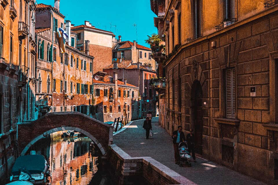 Street alley people