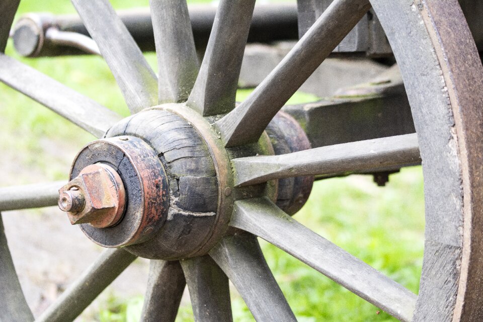 Wheel joint antique