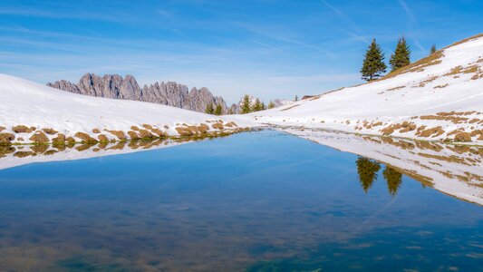Mountain landscape mood rest