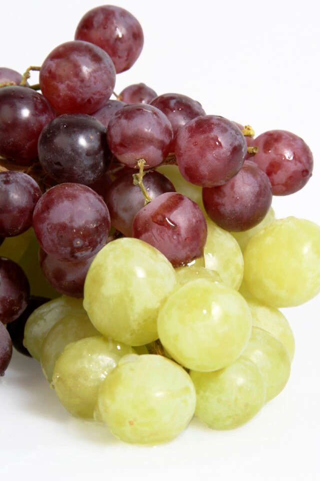 Green grapes vine green