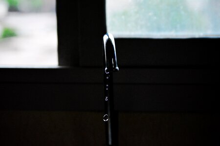 Fall faucet steel