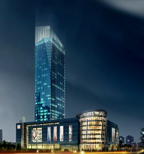 Sky cityscape building