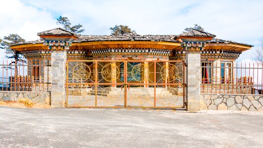 Bhutan architecture bhutanese photo
