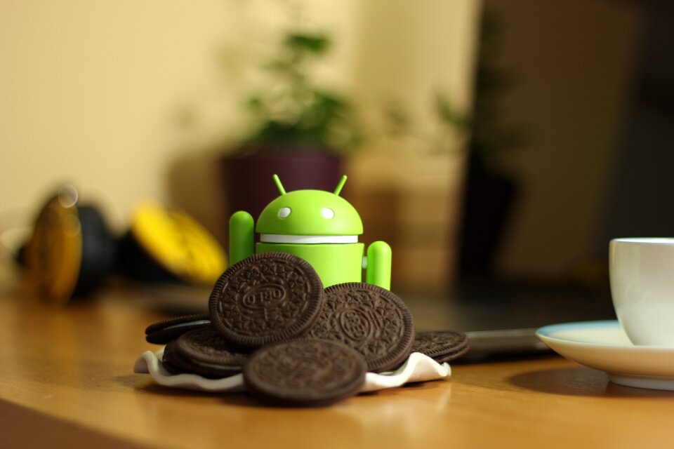 Android oreo coffee photo