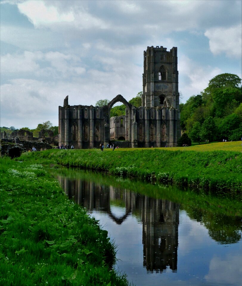 River sky green