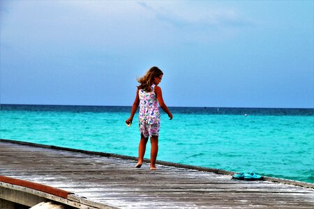 Summer sea wind photo