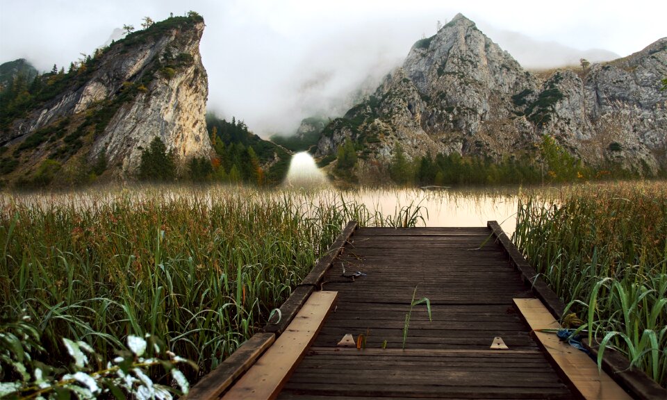 Mountain landscape season travel