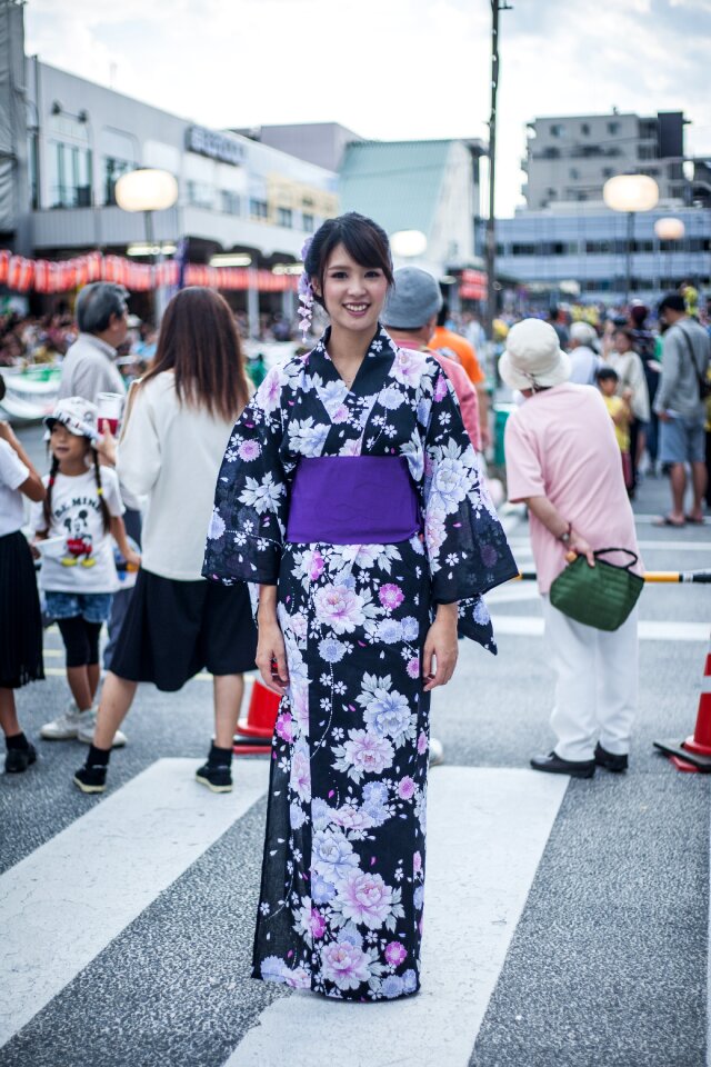 Outdoor kimono culture