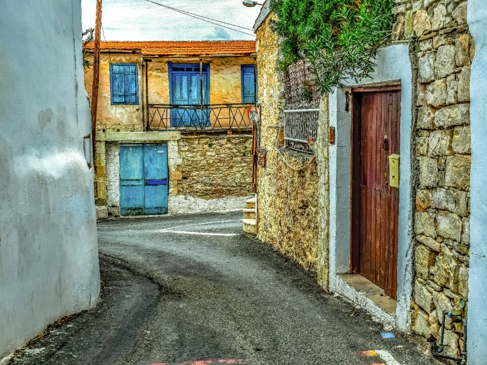 Traditional village road