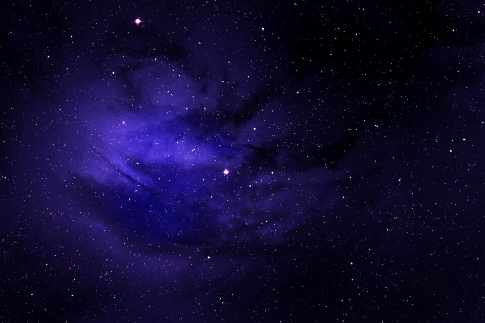 Space nasa purple