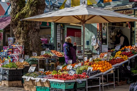 Stall fruit veg photo