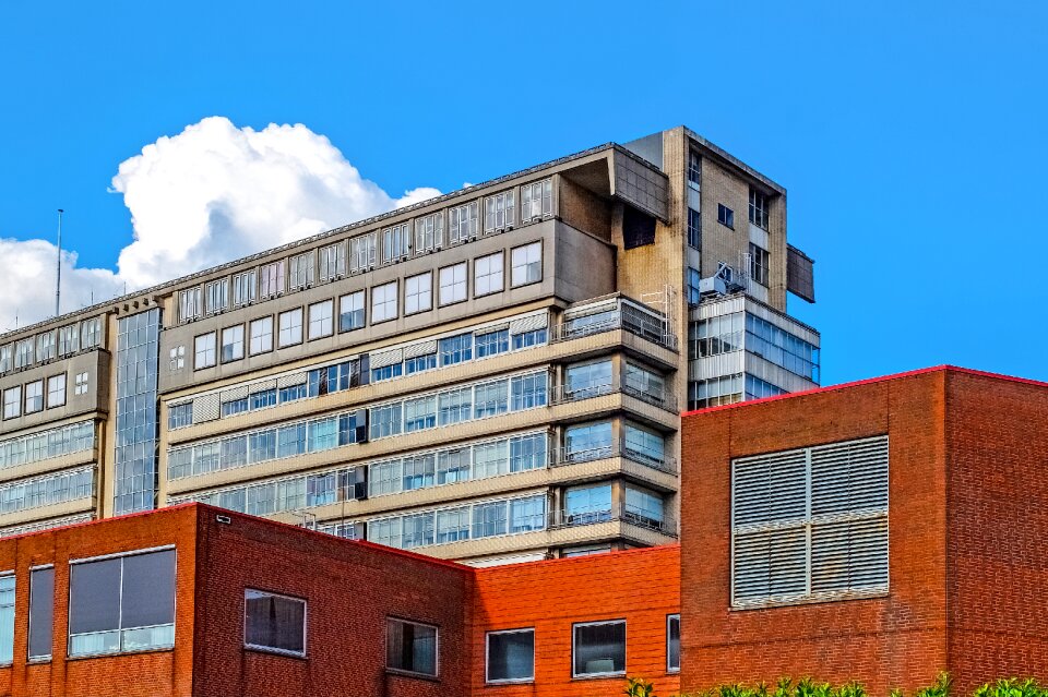 Medical center architecture exterior