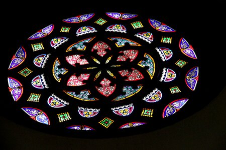 Window stained glass color