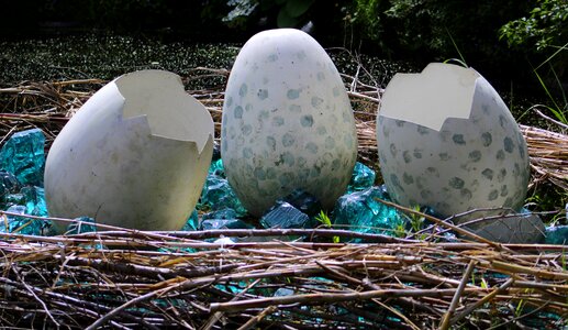 Outdoors wood easter