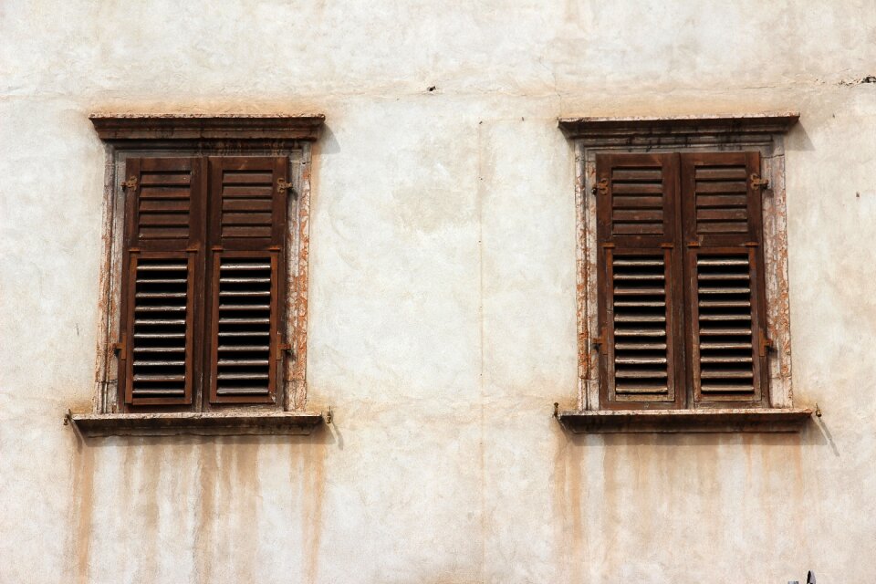 Facade historically weathered
