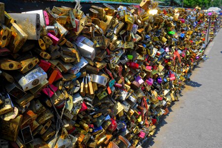 Symbol padlock friendship