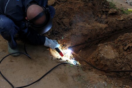 Master iron welding machine