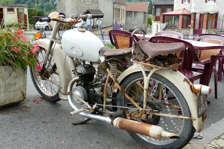 Antique vintage bicycle