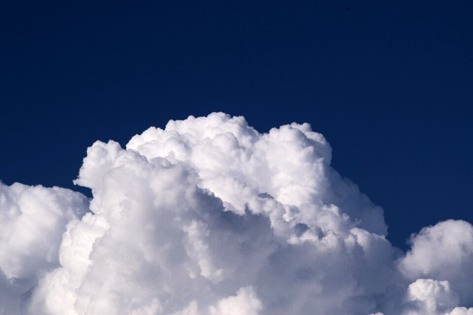 Blue sky clouds