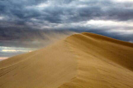 Desert clouds sky photo