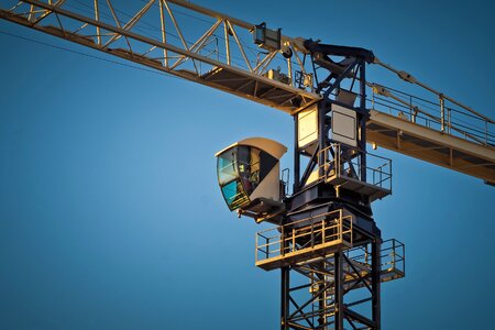High baukran crane operator