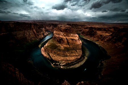 Water landscape view