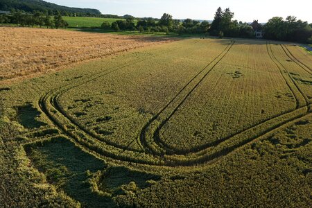 Field cultivation field arable