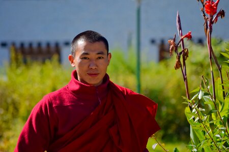 Buddhist journey adventure photo